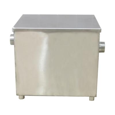 China Hotels Commercial Kitchen 304 Stainless Steel Grease Trap For Restaurant Appliance for sale