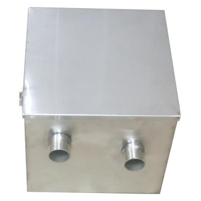 China Commercial Stainless Steel Restaurant Kitchen Oil Water Separator Treatment Plant Oil Grease Trap Interceptor Hotels Singapore for sale