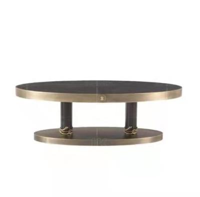 China Comfort luxury modern wood table top, color of metal should also match handle on occasional high end sofa furniture for sale