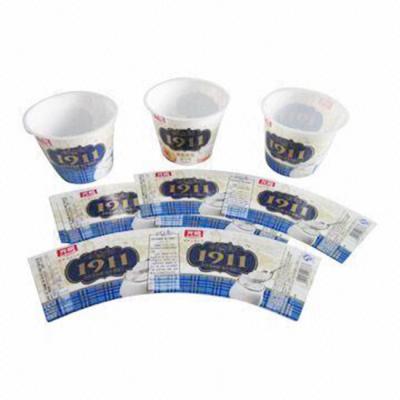 China PP Printing Logo In Mold Label For Custom Glossy Plastic Cup IML Film Cup Beer Can for sale