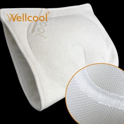 China Wellcool Anti Dust Mites Baby Pillow Newborn Baby Head Pillow Washable Air Washable Anti Roll 3d Mesh Sleeping Pillow For Flat Head for sale