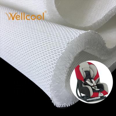 China Polyester Cooling 3d Mesh Fabric Baby Car Seat Pad Cooling Material, Baby Toddler Car Seats for sale