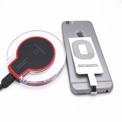 Cina High Quality Mobile Phone Tablet MP3 GPS Charger Portable Wireless Fast Mobile Phone Wireless Charger for Iphone and Android in vendita