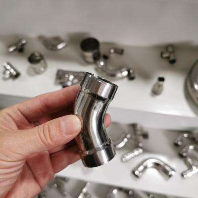 China SS304 / SS316L Stainless Steel Socket Fittings 15mm 304 Elbow 45degree for sale