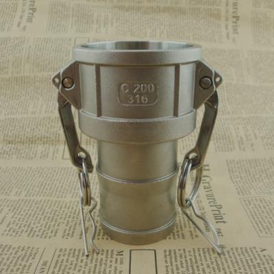 China Stainless Steel Camlock SS316 Coupling Type F200 for sale