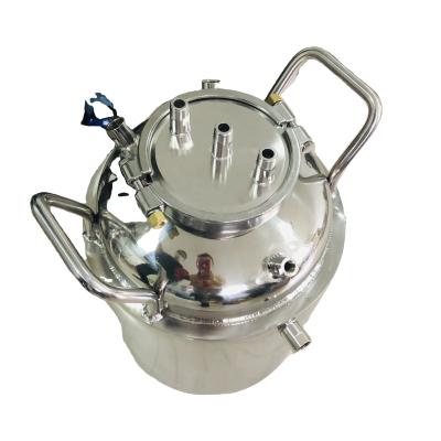 China Stainless Steel Liquid Recovery 50lbs Tank Use For Closed Loop Extractor for sale