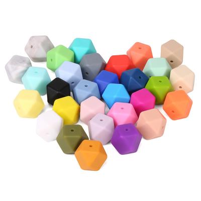 China 2022 New DIY Chewing Teether Food Grade Eco-friendly Baby Toys Sensory Silicone Educational Building Blocks for sale