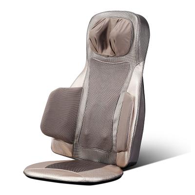 China D258S Electric Vibrating Heating And Neck Shiatsu Butt Cushion Massager Lumbosacral Spine Kneading Car Whole Body Full Body Shiatsu Back Massage for sale