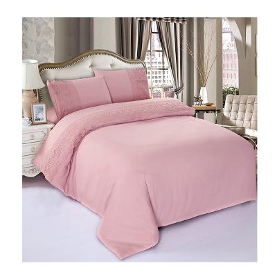 China Wholesale High Quality Bed Nondisposable Four Piece Color Bedding Set for sale