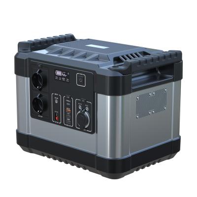 China High Capacity Camp 1500w Backpack Tour Emergency Power Supply Home Portable Outdoor Safe Standby for sale