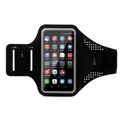 China Environmentally Friendly Material Running Armbands L ycra Material Outdoor Sports Arm Band Case Phone Pouch Bag For iPhone 14 Pro Max Fit Up to 6.8 Inches Phone for sale