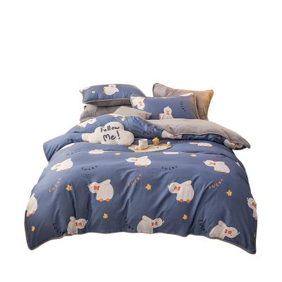 China Sales#Duvet Cover Sheets Bedding Set Cartoon Designer Cotton Direct #Factory Nondisposable Bedding for sale