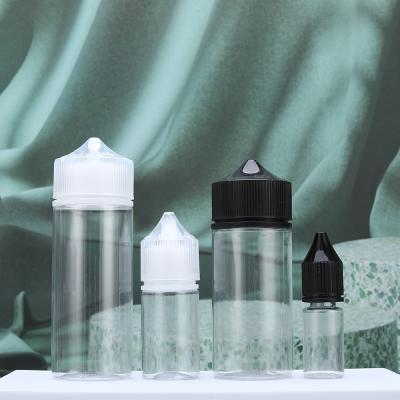 China Chubby Gorilla 60ML Unicorn Bottle Clear Natl Cap V3 for sale