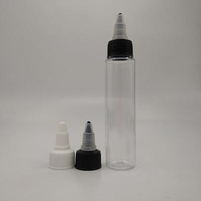 China Custom Printing 1 Oz 2 Oz Plastic Dropper Bottles for sale