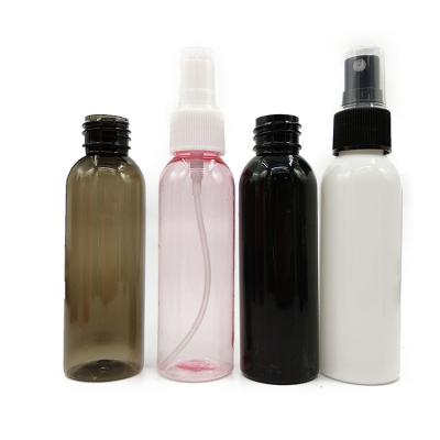 China 15ml 30ml 40ml 70ml Alchohols Spray Bottle Empty Transparent Alcohol PET Plastic Spray Bottles for sale