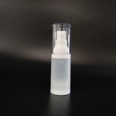 China 25.7g Screw Cap Shampoo Pump Bottle Pet / Clear Plastic Pet Bottle For Cosmetic Lotion Dispensing for sale