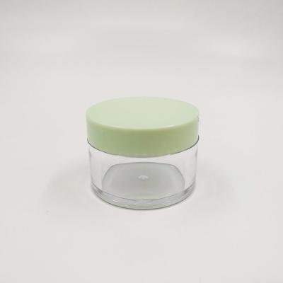 China Customized Printing Plastic Cosmetic Jar For Beauty Packaging for sale