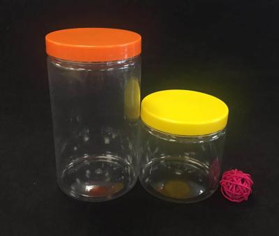 China Customized Plastic Cosmetic Jars with Logo for sale