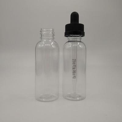 China Transparent Black Personalization Dropper Dispenser Bottles with Cap Type Dropper for sale