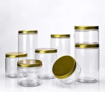 China Jar Plastic Containers with Lid Plastic Durable Practical Storage Solution for sale