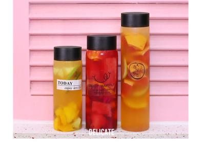 China 500ml 550ml 600ml Round Juice Milk Tea Bottles OEM ODM OBM for sale