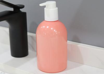 China 350ml Plastic Hand Soap Bottles Liquid Dispenser Bottle Screen Printing for sale