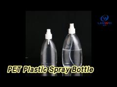 Disinfectant PET Plastic Spray Bottle 150ml 260ml Screen Printing