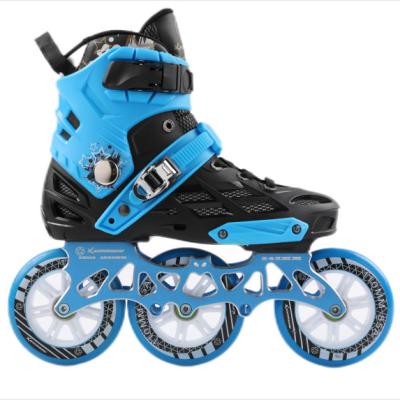 China Amazon Hot Safety Roller Skates Aluminum Kids Adjustable High Quality 3 Wheels Roller Skates for sale