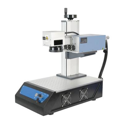 China Air Cooled Portable UV Vision Laser Marking Machine 3W for sale