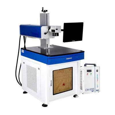 China High Precision 3w 5w Water Cooled Customized UV Laser Marking Machine For Glass And Plastic for sale