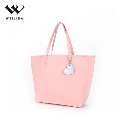 China Factory Sale Other Girl Kids Waterproof PU Leather Tote Bag For Children Shopping Bag for sale