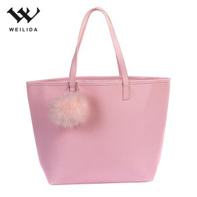 China Pink Fashion Waterproof Children's Purse PU Kid Purses and Handbags for Girls for sale