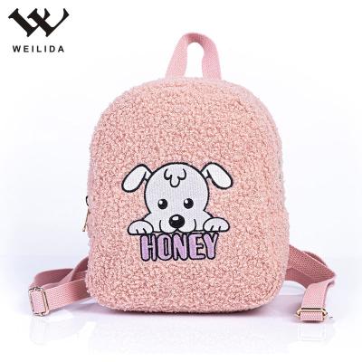 China Portable Custom Sublimation Dog Babies Boy Backpack Toddler Backpack For Baby With Logo for sale