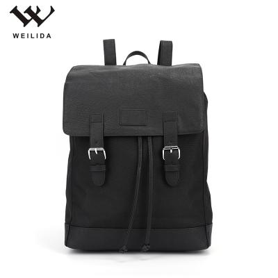 China Custom Design/Logo Is High Quality Custom Made Men's Backpack Multifunctional Mini Water Proof PU Leather Backpack Men Available for sale