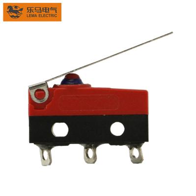 China Appliance Lema KW12F-8 Household Electric Waterproof Micro Switch Lever Locking IP67 Micro Switch for sale