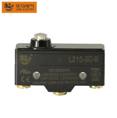 China LZ15-GD-B Mechanical Machinery Lever Locking 125VAC 15A Micro Switch For General Basic Switch for sale