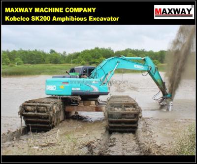 China China Cheap KOBELCO SK 200, SK 210, SK 250, SK 260, SK 270 Marsh Buggy Excavator, CE, ISO, EPA, SGS, Model: MAX200SD original or 14 arm--16 meter long arm for sale