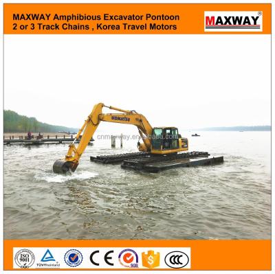 China MAXWAY PC210 PC220 PC240 PC270 cheap big float excavator for sale, CE, EPA, SGS, model: MAX210SD original or 14 arm--16 meter long arm for sale