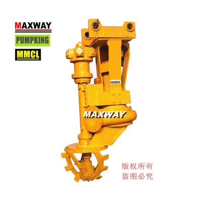 China Developing world water solutions MAXWAY PUMPKING brand hydraulic submersible dredge pump for sale