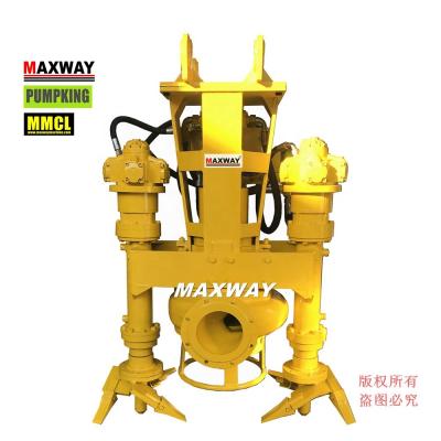 China World water solutions MAXWAY PUMPKING brand 300QSY1000-22 cutter suction dredge hydraulic submersible pump for tailings for sale