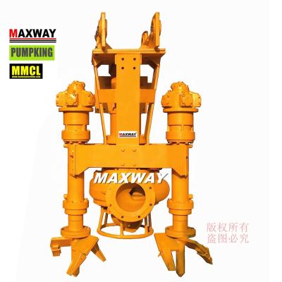 China Developing world water solutions MAXWAY PUMPKING brand 150QSY240-35 cutter suction dredge hydraulic submersible pump for sea sand for sale