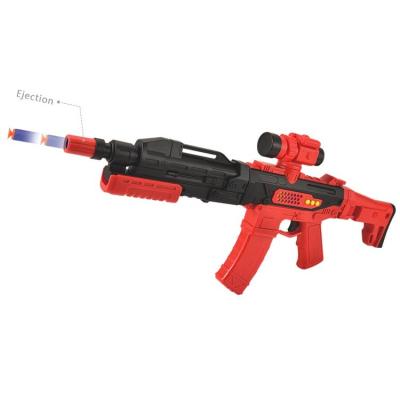 China DIY Pretend Game New ChuangFa Kids Projector Toys For 2022 New Arrival DIY Bullet Gun Boys Magnetic Soft Assembly Gun Toys For Children for sale