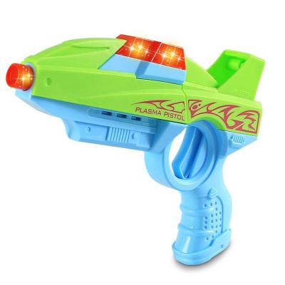 China Toy ChuangFa Battery Electronic Powered Boys Play Sound Space Plasma Pistol Gun Super Light Electric Cool Toy for sale