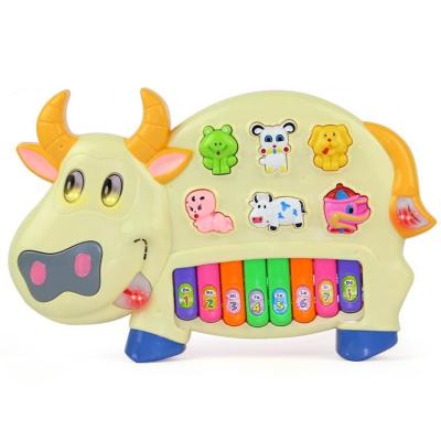 China Educational Piano Musical Instruments Baby Toys Baby Electric Piano Organ ChuangFa Keyboard Musical Toy With 8 Keys for sale