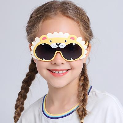 China Fashion Sunglasses 2022 Special Sale Cartoon Wholesale Zoo Sun Glasses Boys Girl Cute Sunglasses For Children Kids for sale