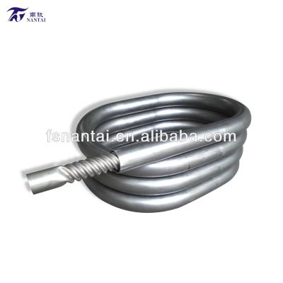 China Heating And Cooling Titanium Spiral Heat Exchangers Tube In Tube Heat Exchangers for sale