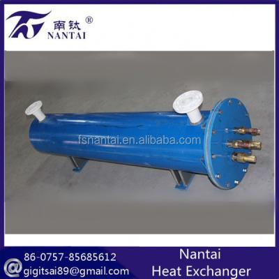 China Pump Etc Salt Water Heat Exchanger Condenser Evaporator swimming pool /aquarium refrigerator /compressor/heat for sale