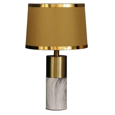 中国 Nordic LED Table Lamp Eye Protection Bedside Bedroom Lamp Art Decor Black Desk Light Living Room Modern Marble Luminaria Lighting Fixture 販売のため