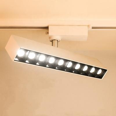 中国 EUROPEAN industrial 3000k shop recessed ceiling magnetic track led linear spot light 12w waterproof 5w track light roof light 販売のため