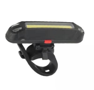 China USB Rechargeable 120 Lumen Rechargeable Bicycle Waterproof Tail Lights Red and Blue Flashlight for sale